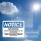 Signmission No Soliciting Please There Is No Door Bell OSHA Notice Sign, Vinyl Decal, 7in W x 5in L, 2PK OS-2PACK-NS-D-57-L-14836 - alternate 4